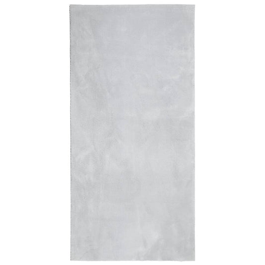 vidaXL Rug HUARTE Short Pile Soft and Washable Grey 100x200 cm