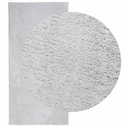 vidaXL Rug HUARTE Short Pile Soft and Washable Grey 100x200 cm