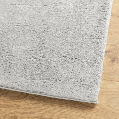 vidaXL Rug HUARTE Short Pile Soft and Washable Grey 100x200 cm