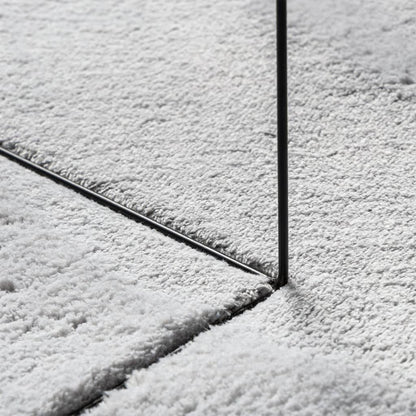 vidaXL Rug HUARTE Short Pile Soft and Washable Grey 100x200 cm