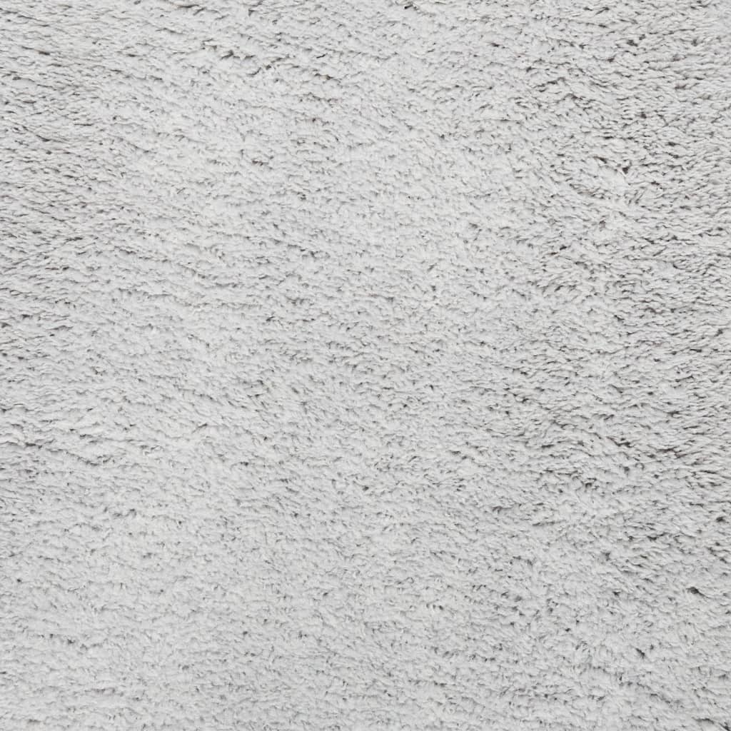 vidaXL Rug HUARTE Short Pile Soft and Washable Grey 160x230 cm