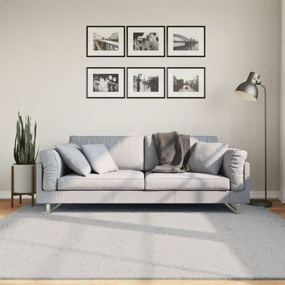 vidaXL Rug HUARTE Short Pile Soft and Washable Grey 200x200 cm