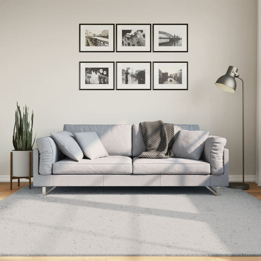 vidaXL Rug HUARTE Short Pile Soft and Washable Grey 200x200 cm