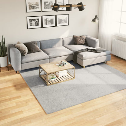 vidaXL Rug HUARTE Short Pile Soft and Washable Grey 240x240 cm