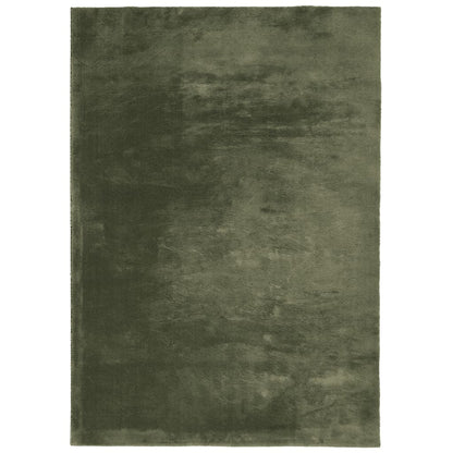 vidaXL Rug HUARTE Short Pile Soft and Washable Forest Green 200x280 cm