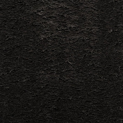 vidaXL Rug HUARTE Short Pile Soft and Washable Black 80x250 cm
