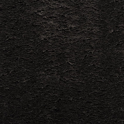vidaXL Rug HUARTE Short Pile Soft and Washable Black 160x230 cm