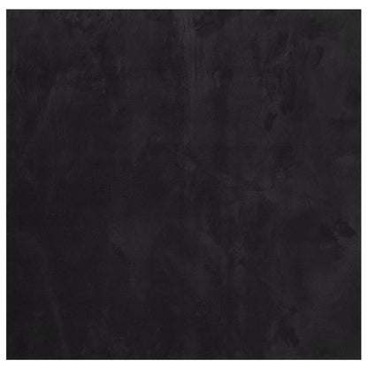 vidaXL Rug HUARTE Short Pile Soft and Washable Black 200x200 cm