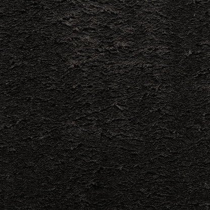 vidaXL Rug HUARTE Short Pile Soft and Washable Black 200x200 cm
