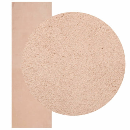 vidaXL Rug HUARTE Short Pile Soft and Washable Blush 80x250 cm