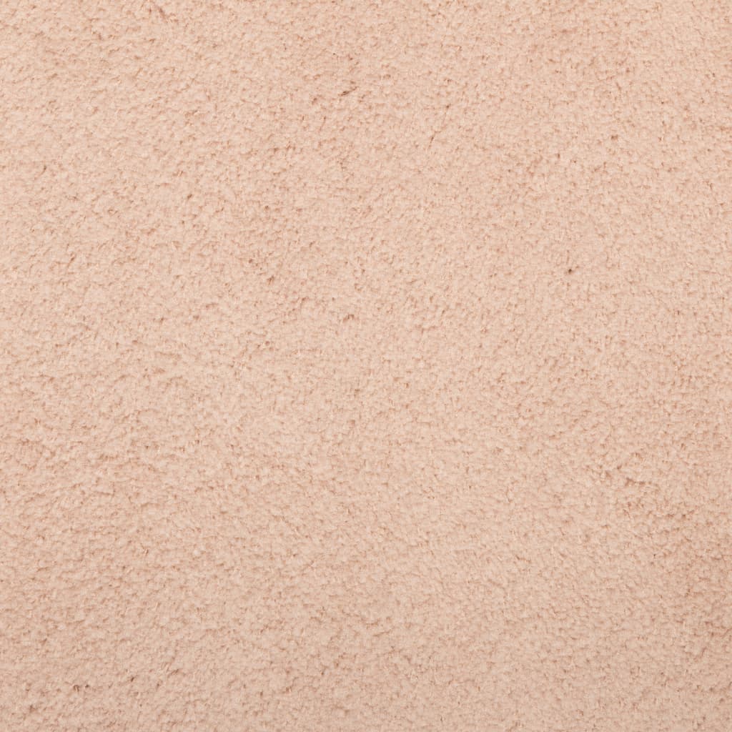 vidaXL Rug HUARTE Short Pile Soft and Washable Blush 160x230 cm