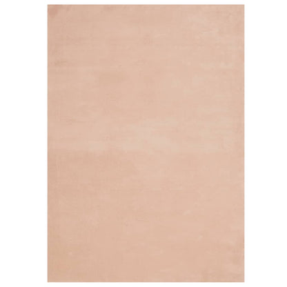 vidaXL Rug HUARTE Short Pile Soft and Washable Blush 200x280 cm