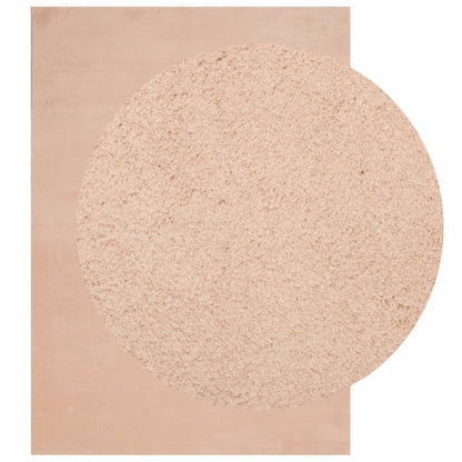 vidaXL Rug HUARTE Short Pile Soft and Washable Blush 200x280 cm