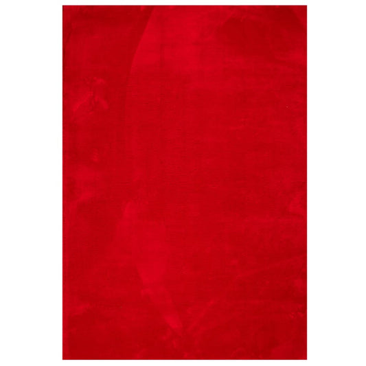 vidaXL Rug HUARTE Short Pile Soft and Washable Red 160x230 cm