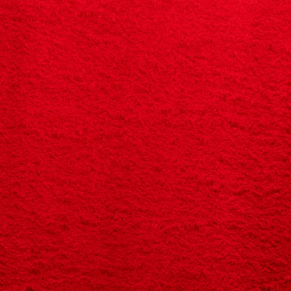 vidaXL Rug HUARTE Short Pile Soft and Washable Red 160x230 cm