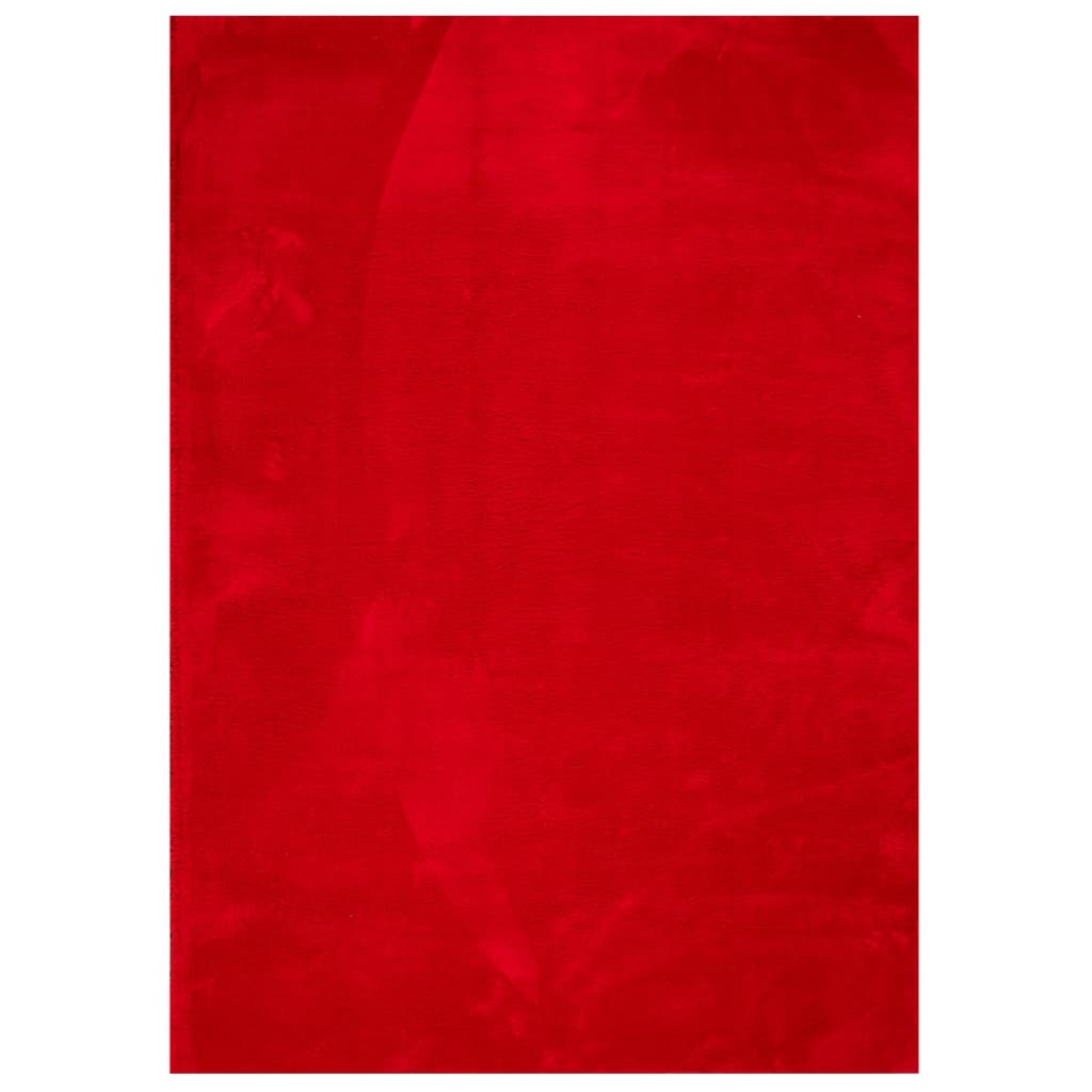 vidaXL Rug HUARTE Short Pile Soft and Washable Red 200x280 cm