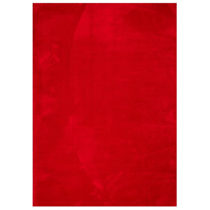 vidaXL Rug HUARTE Short Pile Soft and Washable Red 200x280 cm