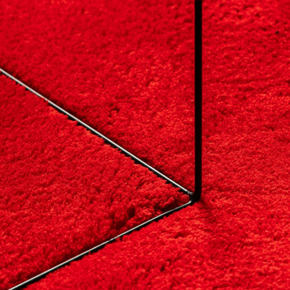 vidaXL Rug HUARTE Short Pile Soft and Washable Red 200x280 cm