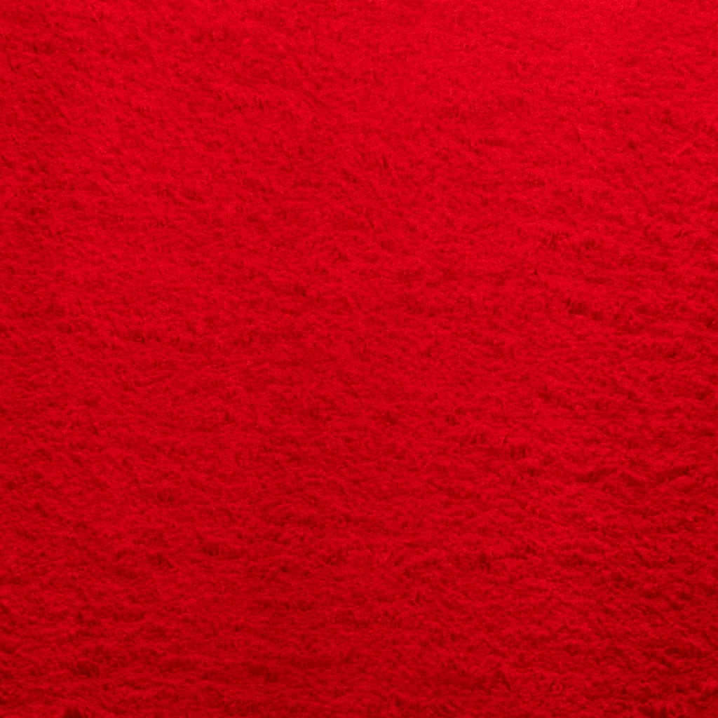 vidaXL Rug HUARTE Short Pile Soft and Washable Red 200x280 cm