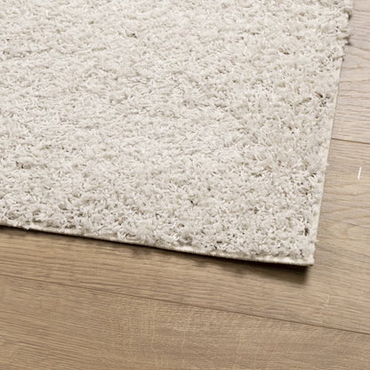 vidaXL Shaggy Rug PAMPLONA High Pile Modern Cream 160x230 cm