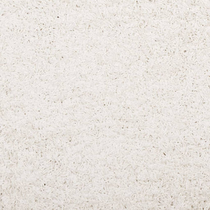 vidaXL Shaggy Rug PAMPLONA High Pile Modern Cream 160x230 cm