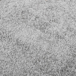 vidaXL Shaggy Rug PAMPLONA High Pile Modern Grey 200x200 cm