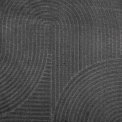 vidaXL Rug IZA Short Pile Scandinavian Look Anthracite 160x230 cm