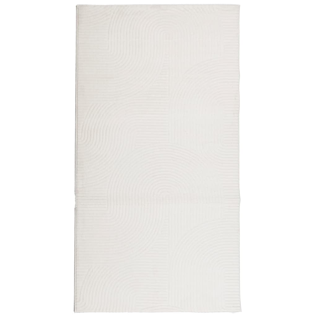 vidaXL Rug IZA Short Pile Scandinavian Look Cream 80x150 cm
