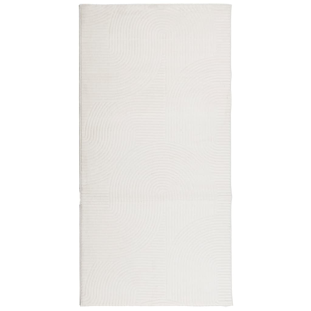 vidaXL Rug IZA Short Pile Scandinavian Look Cream 100x200 cm