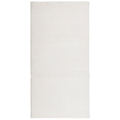 vidaXL Rug IZA Short Pile Scandinavian Look Cream 100x200 cm