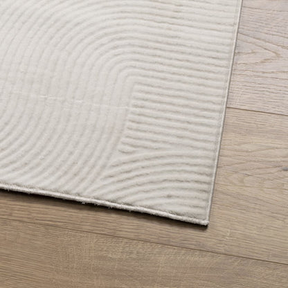 vidaXL Rug IZA Short Pile Scandinavian Look Cream 100x200 cm