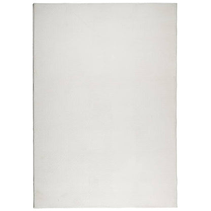 vidaXL Rug IZA Short Pile Scandinavian Look Cream 120x170 cm