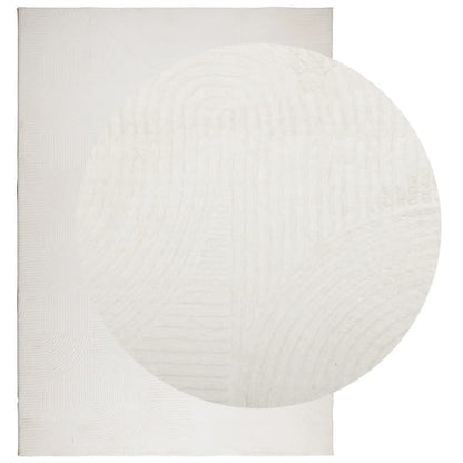 vidaXL Rug IZA Short Pile Scandinavian Look Cream 120x170 cm