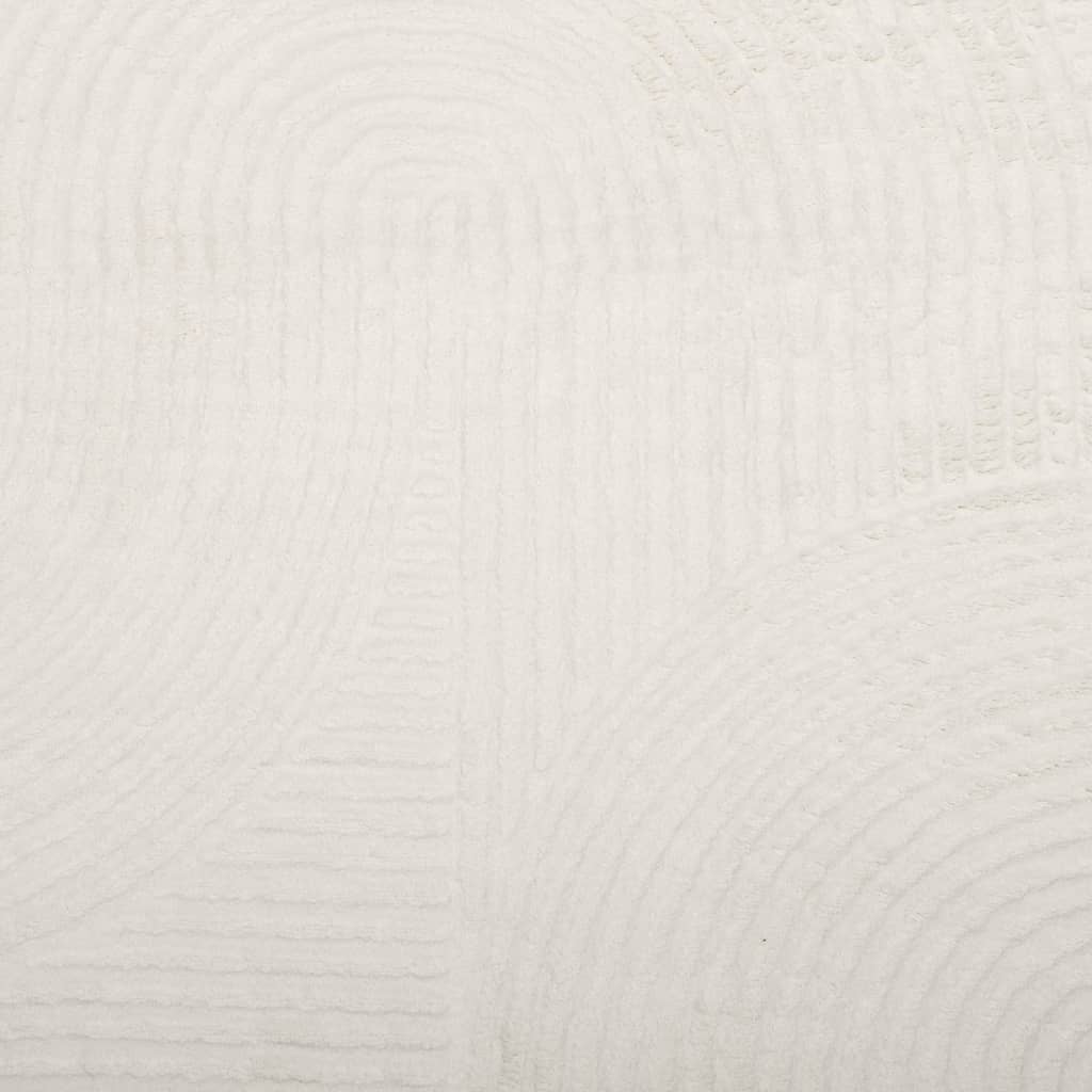 vidaXL Rug IZA Short Pile Scandinavian Look Cream 120x170 cm