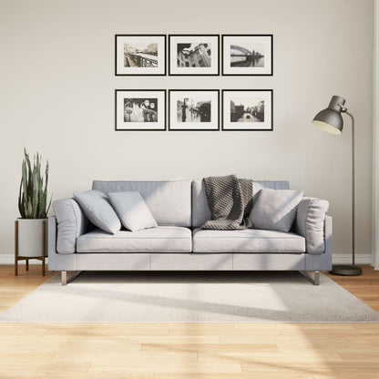 vidaXL Rug IZA Short Pile Scandinavian Look Cream 120x170 cm