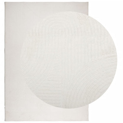 vidaXL Rug IZA Short Pile Scandinavian Look Cream 140x200 cm