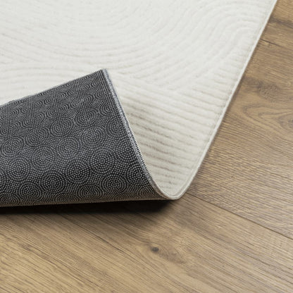 vidaXL Rug IZA Short Pile Scandinavian Look Cream 160x230 cm