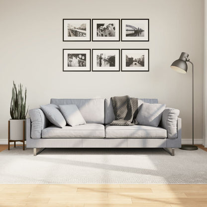 vidaXL Rug IZA Short Pile Scandinavian Look Cream 160x230 cm