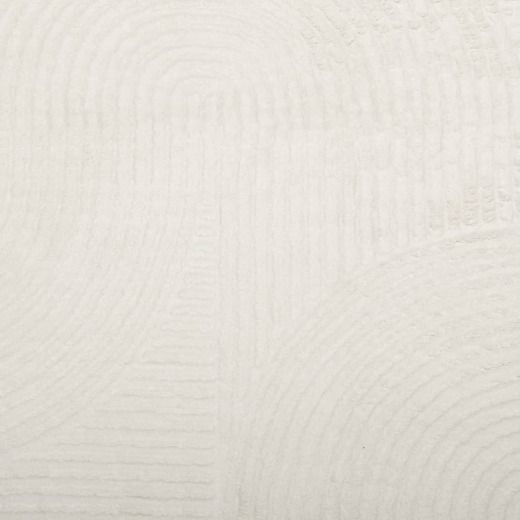 vidaXL Rug IZA Short Pile Scandinavian Look Cream 200x280 cm