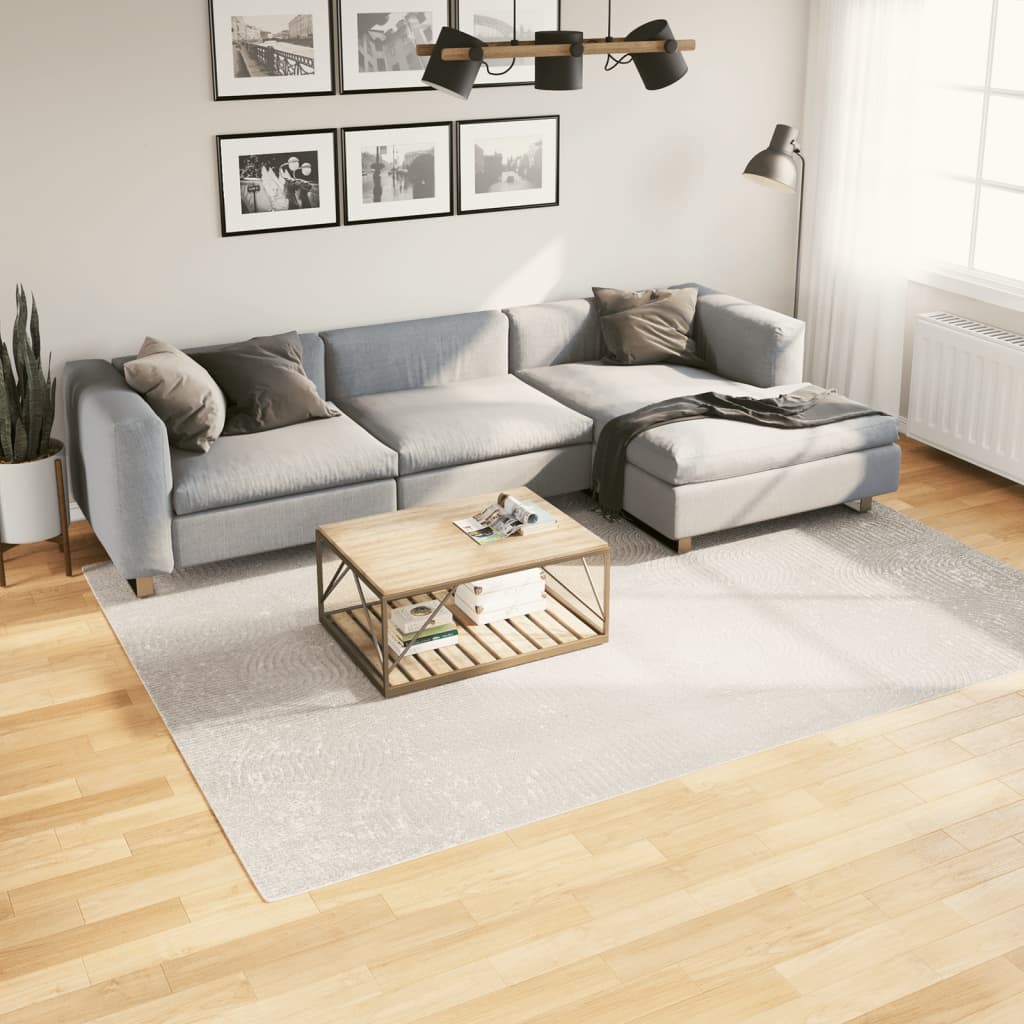 vidaXL Rug IZA Short Pile Scandinavian Look Cream 200x280 cm