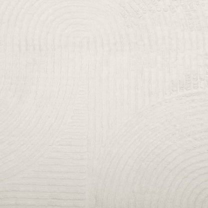 vidaXL Rug IZA Short Pile Scandinavian Look Cream Ø 160 cm