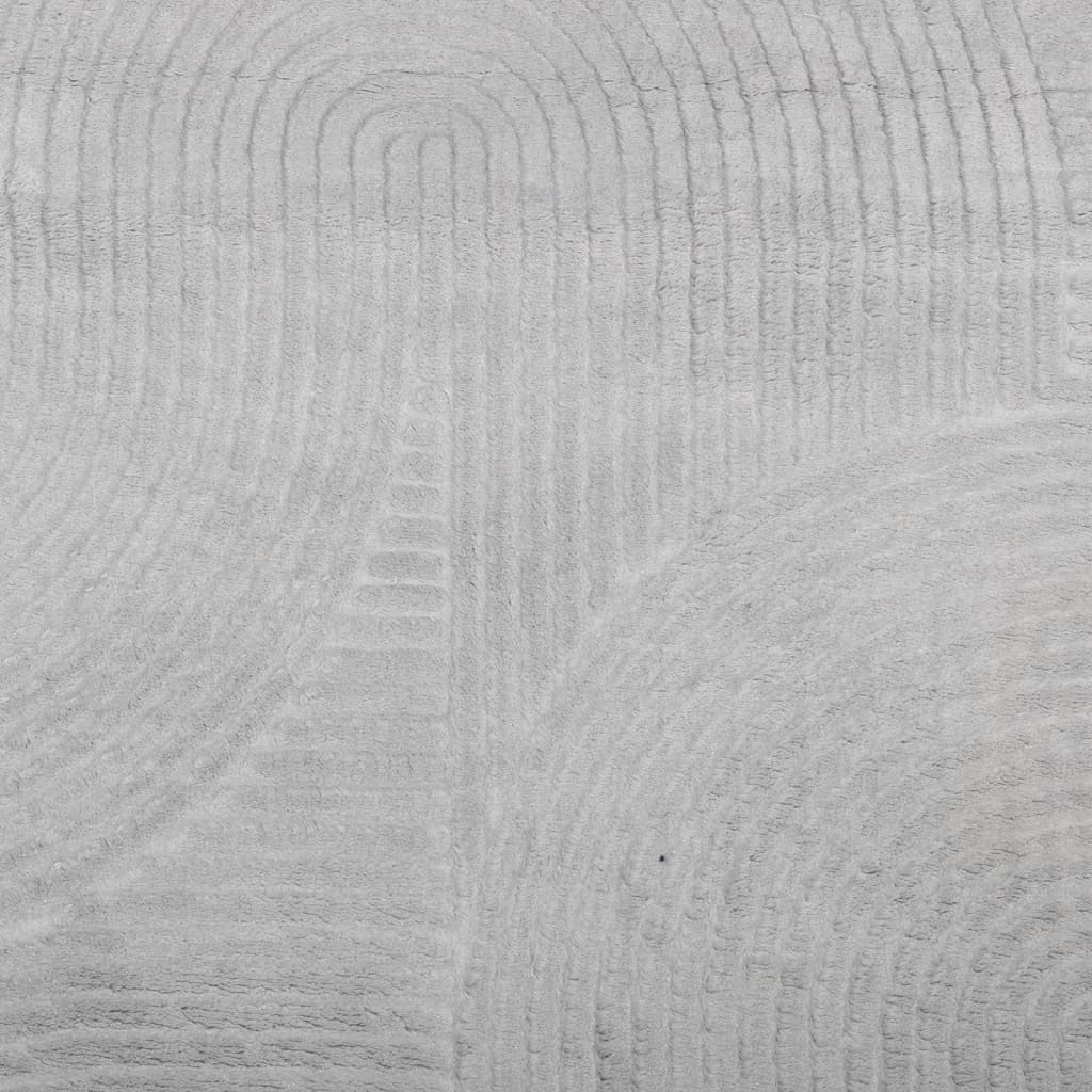 vidaXL Rug IZA Short Pile Scandinavian Look Grey 200x280 cm