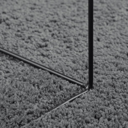 vidaXL Rug OVIEDO Short Pile Anthracite 200x280 cm