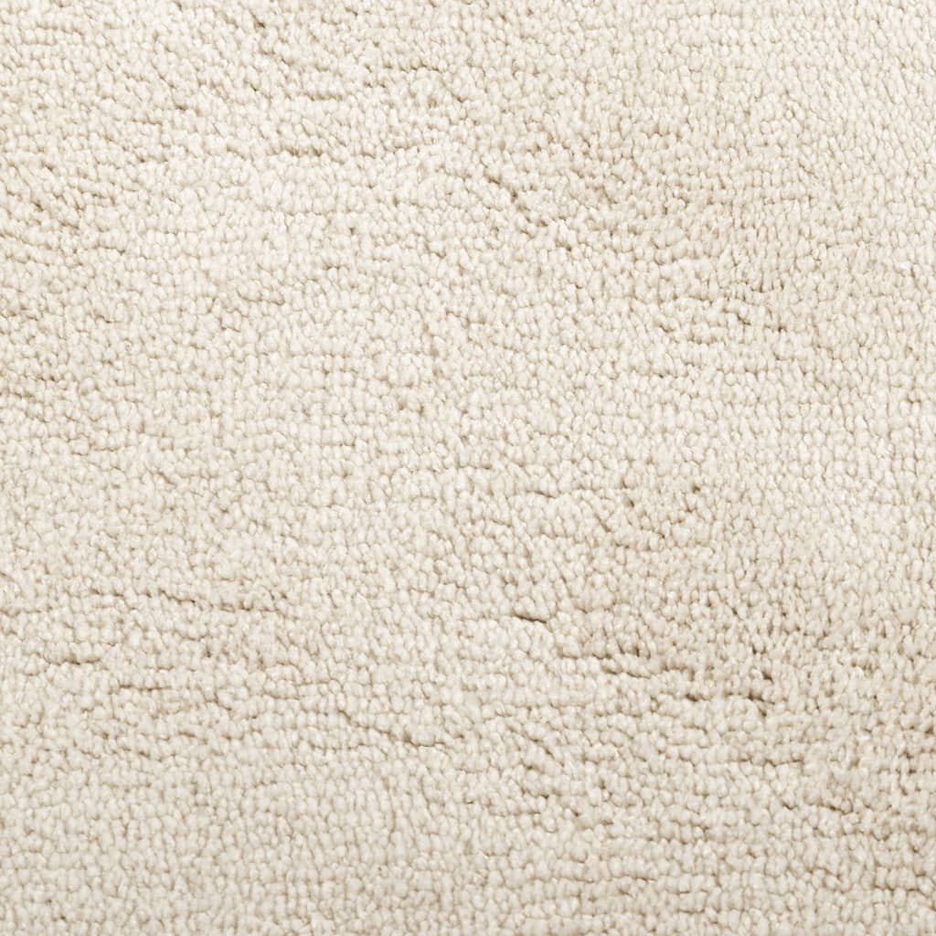 vidaXL Rug OVIEDO Short Pile Beige 120x120 cm