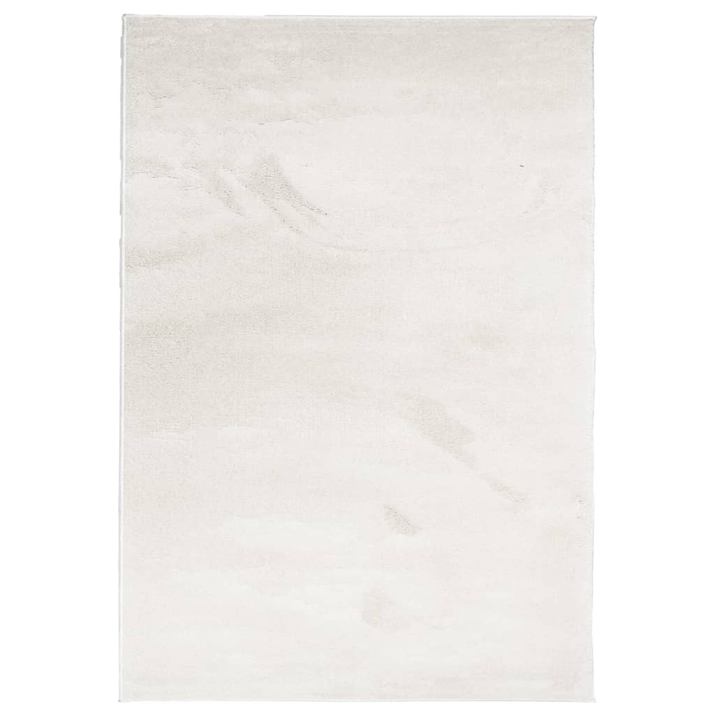 vidaXL Rug OVIEDO Short Pile Beige 120x170 cm