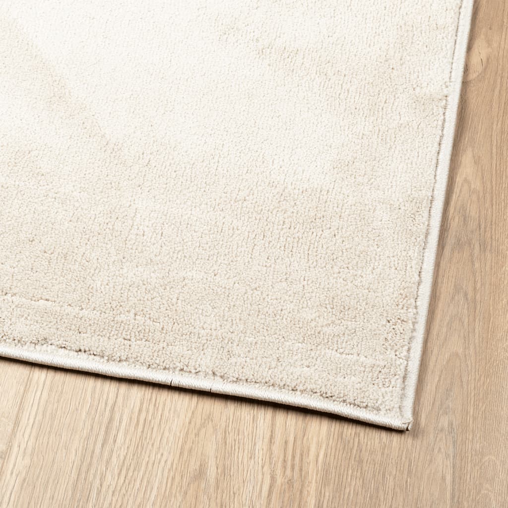 vidaXL Rug OVIEDO Short Pile Beige 140x200 cm