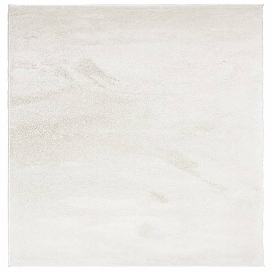 vidaXL Rug OVIEDO Short Pile Beige 200x200 cm