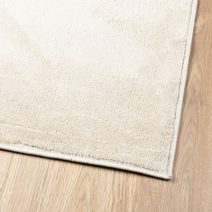 vidaXL Rug OVIEDO Short Pile Beige 200x200 cm