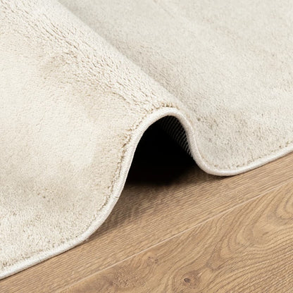 vidaXL Rug OVIEDO Short Pile Beige 200x200 cm