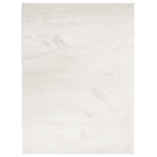vidaXL Rug OVIEDO Short Pile Beige 240x340 cm